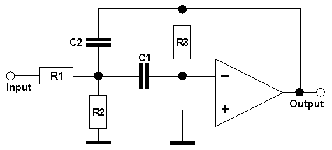 Bandpass with multiple feedback